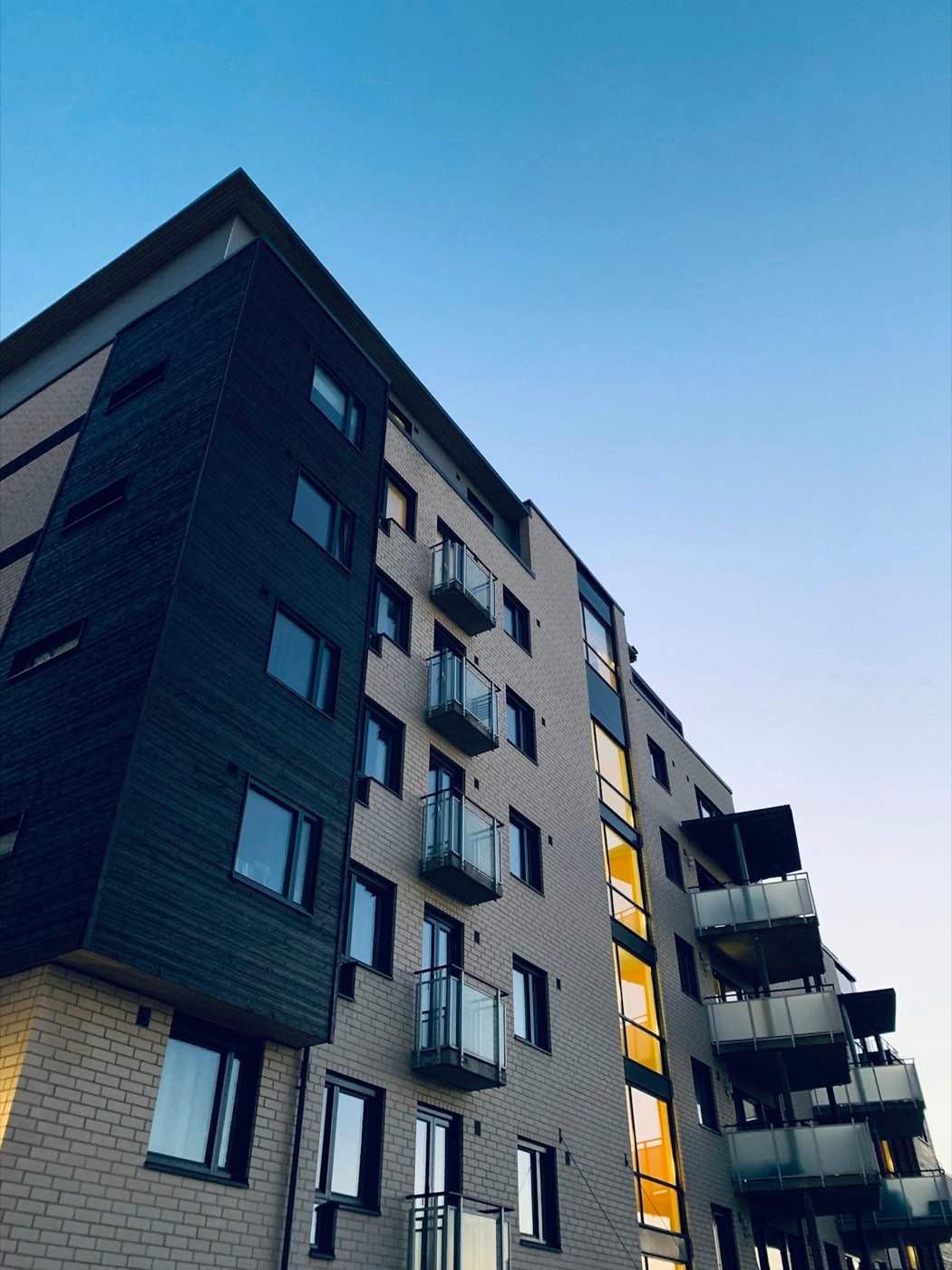 Residential building exterior